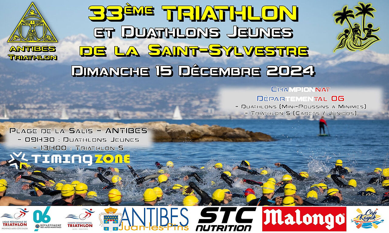 33e Triathlon de la Saint Sylvestre Le 15 déc 2024